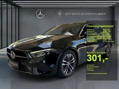 Brugt Mercedes A180 Progressive 136 HK (100 kW) 2024 Sort Sedan