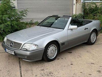 Usata Mercedes SL500 320 CV (235 kW) 1992 Argento Cabrio