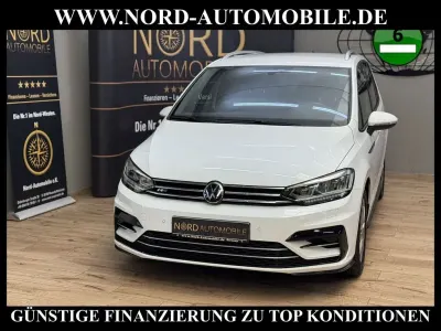 Gebraucht VW Touran R-line 150 PS (110 kW) 2021 Weiss Van / Kleinbus