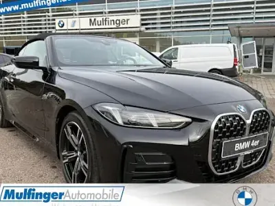 Ny BMW 420 Efficient Dynamics 184 HK (135 kW) 2025 Sort Cabriolet