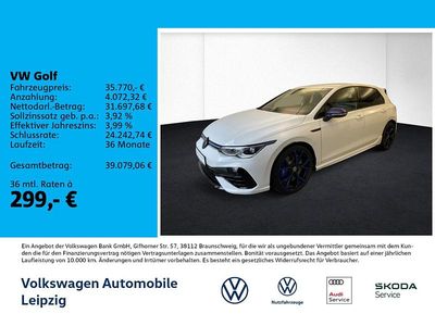 Gebraucht VW Golf VIII R 333 PS (244 kW) 2022 Weiß Limousine
