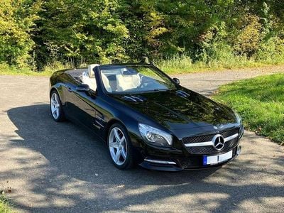 Obsidianschwarz Gebraucht 2012 Mercedes SL500 Cabrio | 48.990 € (Teuer)