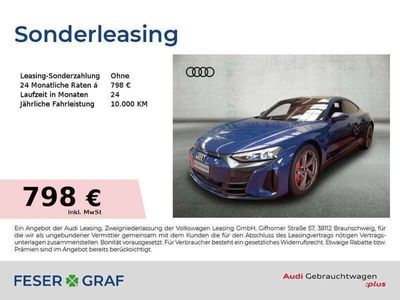 gebraucht Audi e-tron GT quattro e-tron GT Keramik/Matrix/HuD/ACC/B&O/20 Zoll Nacht