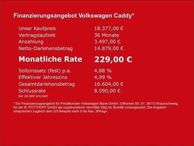 Gebraucht VW Caddy Maxi 102 PS (75 kW) 2021 Andere Van / Kleinbus