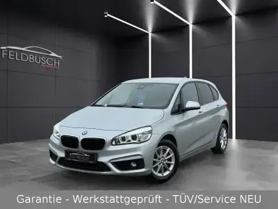 Gebraucht BMW 218 Active Tourer Basis 136 PS (100 kW) 2016 Glaciersilber Van / Kleinbus