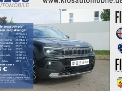 Nuova Jeep Avenger Summit 100 CV (73 kW) 2025 Nero SUV