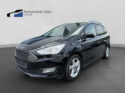 Gebraucht Ford Grand C-Max Titanium 125 PS (91 kW) 2019 Schwarz Van / Kleinbus
