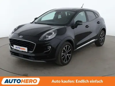 Gebraucht Ford Puma Titanium 125 PS (91 kW) 2022 Schwarz SUV