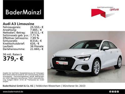 gebraucht Audi A3 Limousine advanced