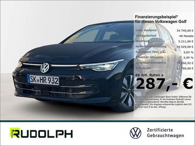 Gebraucht VW Golf VIII Goal 150 PS (110 kW) 2025 Grenadillschwarz metallic Limousine
