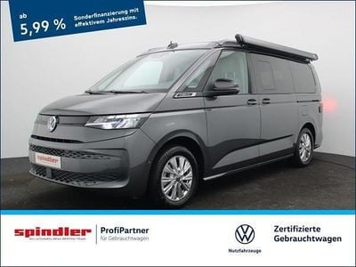 Grau (indiumgrau metallic) Gebraucht 2024 VW California Beach Van | 66.980 € (Fairer Preis)