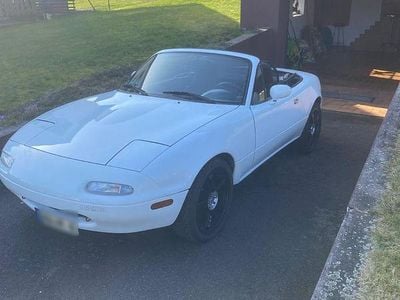 Second-hand Mazda MX5 116 CP (85 kW) 1991 Alb Cabrio