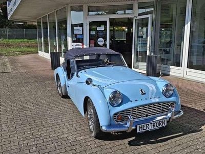 Gebraucht Triumph TR3 101 PS (74 kW) 1959 Blau Cabrio