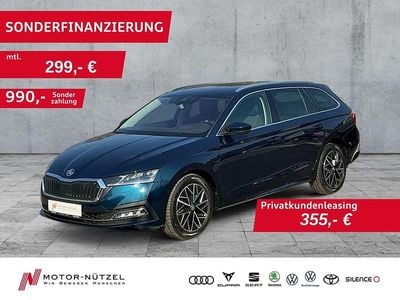 Gebraucht Skoda Octavia Style 204 PS (150 kW) 2023 Lavablau metallic Kombi