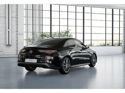 Gebraucht Mercedes CLA200 AMG line 163 PS (119 kW) 2025 Metalliclack kosmosschwarz Coupé