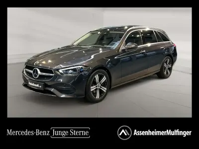 Gebraucht Mercedes C220 Avantgarde 200 PS (147 kW) 2021 Metalliclack graphitgrau Kombi