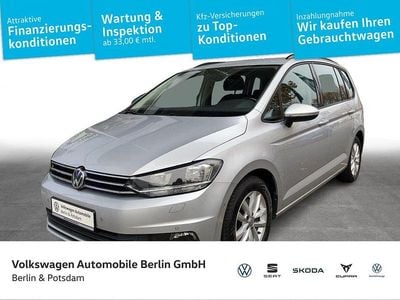 Reflexsilber metallic Gebraucht 2018 VW Touran Comfortline Van / Kleinbus | 16.650 € (Guter Preis)