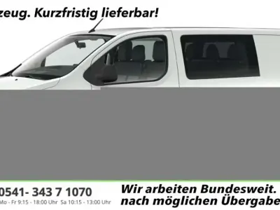 Neu Opel Vivaro-e Combi 179 PS (131 kW) 2026 Kaolinweiß Van / Kleinbus