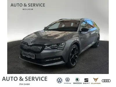 Gebraucht Skoda Superb SportLine 218 PS (160 kW) 2023 Grau Kombi