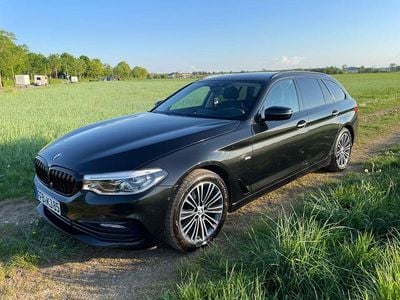 Gebraucht BMW 520 Sport Line 190 PS (139 kW) 2018 Schwarz Kombi