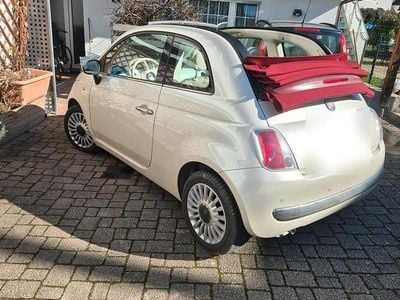 Gebraucht Fiat 500 75 PS (55 kW) 2009 Beige Cabrio