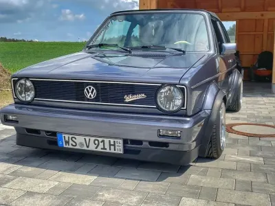Gebraucht VW Golf Cabriolet 98 PS (72 kW) 1991 Grau Cabrio