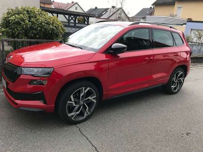 gebraucht Skoda Karoq 2.0 TSI 4x4 DSG Sportline Garantie bis 5/26