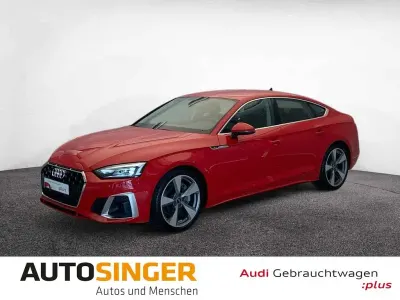 Gebraucht Audi A5 Sportback S-Line 265 PS (194 kW) 2021 Tangorot metallic Kleinwagen