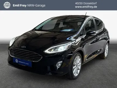 Gebraucht Ford Fiesta Titanium 95 PS (69 kW) 2020 Obsidianschwarz metallic Kleinwagen