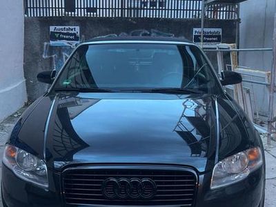 Gebraucht Audi A4 Cabriolet S-Line 163 PS (119 kW) 2006 Schwarz Cabrio