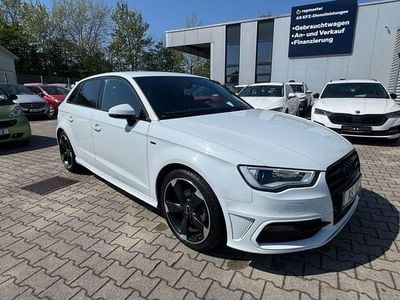 Usata Audi A3 S-Line 150 CV (110 kW) 2014 Bianco Berlina