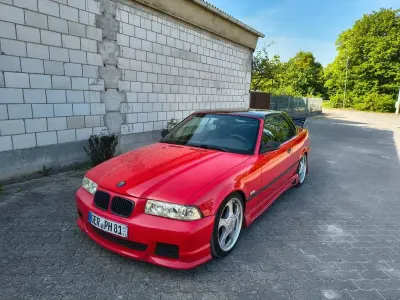 Gebraucht BMW 320 Cabriolet Performance 150 PS (110 kW) 1995 Rot Cabrio