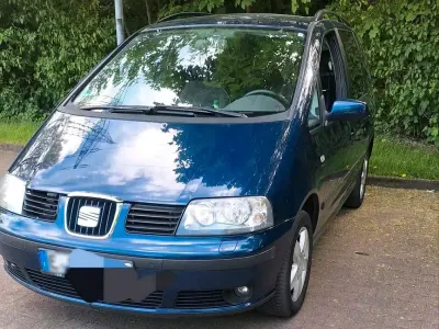 Gebraucht Seat Alhambra 140 PS (102 kW) 2006 Blau Van / Kleinbus
