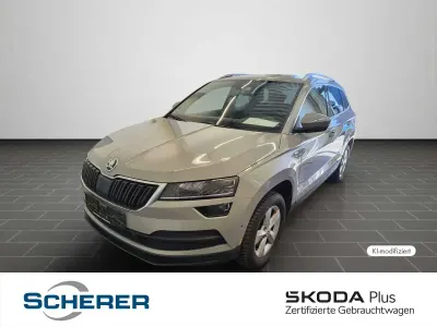 Gebraucht Skoda Karoq Clever 150 PS (110 kW) 2022 Stahlgrau SUV