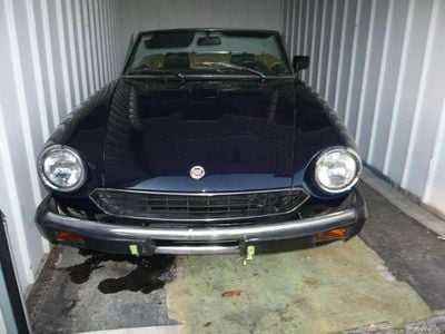 Usata Fiat 124 Spider 110 CV (80 kW) 1979 Blu Cabrio