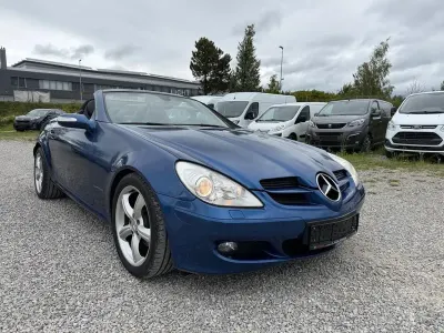 Gebraucht Mercedes SLK200 163 PS (119 kW) 2005 Blau Cabrio