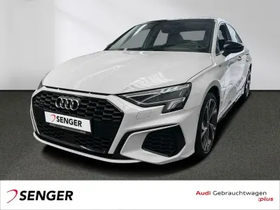 Brugt Audi A3 S-Line 200 HK (147 kW) 2023 Hvid Sedan
