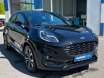 Gebraucht Ford Puma ST-Line X 125 PS (91 kW) 2022 Schwarz SUV