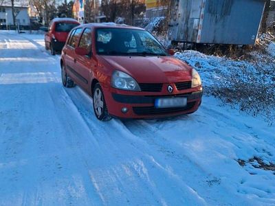 Gebraucht Renault Clio II 2008 Rot Kleinwagen