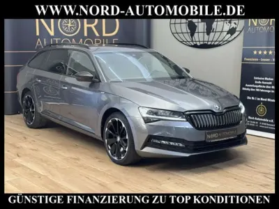 Gebraucht Skoda Superb SportLine 218 PS (160 kW) 2022 Graphitegrau metallic (metallic) Kombi