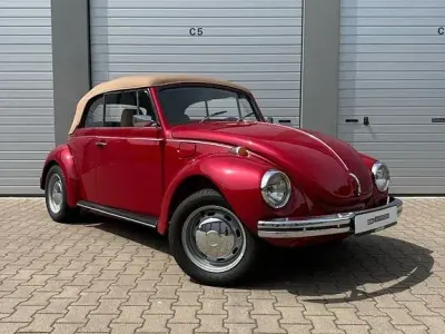 Używany VW Käfer 44 KM (32 kW) 1971 Czerwony Kabriolet