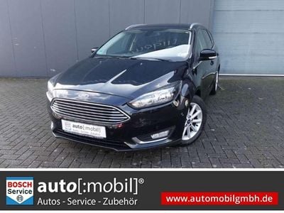 Gebraucht Ford Focus Titanium 120 PS (88 kW) 2015 Schwarz Kombi