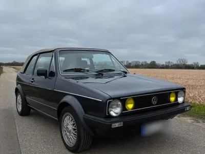 Gebraucht VW Golf Cabriolet 75 PS (55 kW) 1987 Blau Cabrio