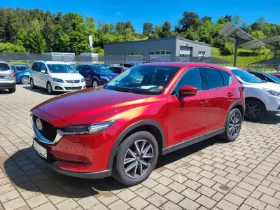 Gebraucht Mazda CX-5 Sports-Line 184 PS (135 kW) 2018 Rot SUV