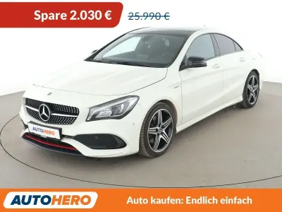 Begagnad Mercedes CLA250 AMG line 218 HK (160 kW) 2017 Vit Sedan