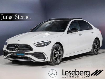 Gebraucht Mercedes C300e AMG 313 PS (230 kW) 2024 Polarweiß Limousine
