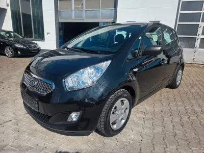Gebraucht Kia Venga Vision 90 PS (66 kW) 2010 Schwarz Kleinwagen