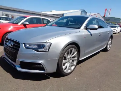 Gebraucht Audi A5 Sportback S-Line 170 PS (125 kW) 2014 Silber Kleinwagen