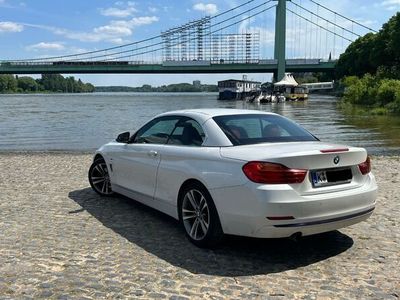 gebraucht BMW 420 d Cabrio Sport Line Vollaustattung