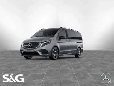 Gebraucht Mercedes V300 Avantgarde Edition 237 PS (174 kW) 2022 Selenitgrau metallic Van / Kleinbus